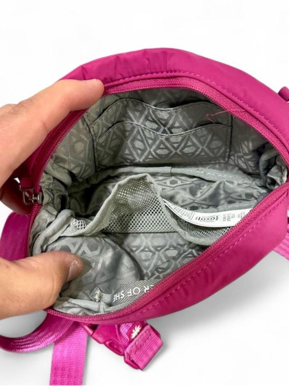 ATHLETA Pink Belt Bag / Fanny Pack + NWT Hair Ties Bundle - Picture 7 of 8